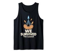 WE Survived The Launch T-Shirt Fusée Espace Débardeur