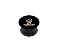 WE Survived The Launch T-Shirt Fusée Espace PopSockets PopGrip Adhésif