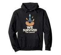 WE Survived The Launch T-Shirt Fusée Espace Sweat à Capuche