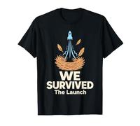 WE Survived The Launch T-Shirt Fusée Espace T-Shirt