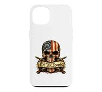 We The People 1776 Crâne Patriotique Drapeau américain Freedom Coque pour iPhone 13