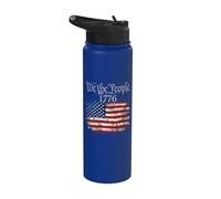 We the People 1776 Drapeau américain Stainless Steel Insulated Water Bottle