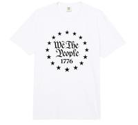 We The People 1776 Drapeau Betsy Ross Comfort Colors Adult Heavyweight T-Shirt