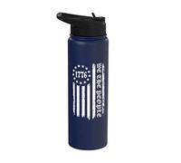 We The People 1776 Drapeau USA Stainless Steel Insulated Water Bottle
