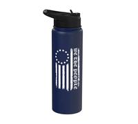We The People 1776 Drapeau USA Stainless Steel Insulated Water Bottle