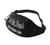 We The People are Pissed Off Waist Bag Sac de Voyage Ajustable pour Hommes et Femmes Sac de Taille de Course en Plein air