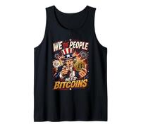 We The People Bitcoin USA Cryptomonnaie Débardeur