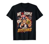 We The People Bitcoin USA Cryptomonnaie T-Shirt