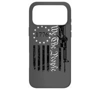 We The People - Drapeau américain des Droits des Armes à feu patriotiques AR15 Pro Guns Coque pour iPhone 17 Pro Max