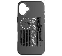 We The People - Drapeau américain des Droits des Armes à feu patriotiques AR15 Pro Guns Coque pour iPhone 16 Plus