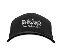 We The People Have Had Enough Casquette de sport brodée Flexfit pour adulte Cool & Dry, noir, Taille S