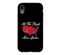 We The People Have Spoken Map of 2024 Election Results Coque pour iPhone XR