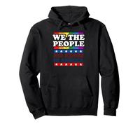 We The People Rainbow No Kings In America Déclaration Sweat à Capuche