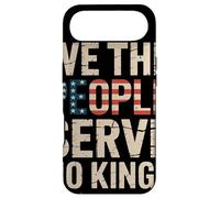 We The People Serve No Kings Drapeau USA Liberté Patriote Coque pour iPhone Air