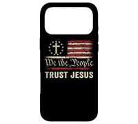 We The People Trust Jesus Drapeau américain Patriotique chrétien Coque pour iPhone 17 Pro Max