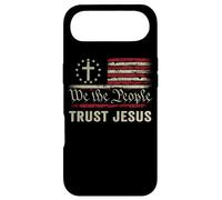 We The People Trust Jesus Drapeau américain Patriotique chrétien Coque pour iPhone Air