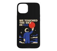 We Touched The Sky in '69 Retro Astronaute Moon Landing Coque pour iPhone 15 Plus
