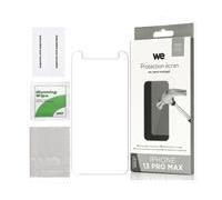 WE Verre trempé APPLE IPHONE 13 PRO MAX: Protection écran - anti-rayures - anti-bulles d'air - ultra-résistant - dureté 9H Glass