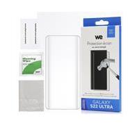 WE verre trempé SAMSUNG S22 ULTRA: Verre trempé 3D - protection écran - anti-rayures - anti-bulles d'air - ultra-résistant - dureté 9H Glass