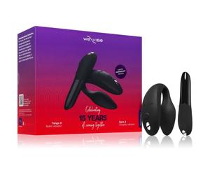 WE-VIBE 15 Year Anniversary Collection Sync 2 + Tango X ensemble d’accessoires érotiques