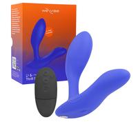 Vector+ Vibromasseur prostatique connecté à une application et avec télécommande - Bleu
