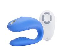 We-Vibe Match Vibromasseur double stimulation couple télécommandé | 10 niveaux de vibration | Stimulateur point G, clitoris et pénis | Sextoys pour jeux sexuels d'adultes | rose