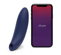 We-Vibe Melt Stimulateur clitoridien pour couple | Suceur de clitoris 12 niveaux de puissance | étanche | Contrôlé via appli | Sex Toy aspirant rechargeables d'adultes pour femme | Bleu nuit