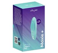 We-Vibe Moxie+ - stimulateur clitoridien connecté avec télécommande (turquoise)