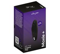 We-Vibe Moxie+ - Vibromasseur clitoridien avec application et télécommande (noir)