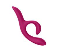 We-Vibe Nova 2 Vibromasseur rabbit pour femme | Sextoy vibrant femme stimulation du clitoris et du point G | Vibro avec 10 modes de vibration | Contrôlé via appli | Sextoys pour couple | Rose