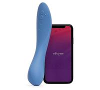 We-Vibe Rave 2 Vibromasseur pour point G - Vibrateur contrôlé par application - Masseur interne - 10 modes de vibration - Jouets sexuels pour couples, étanches et rechargeables - Bleu