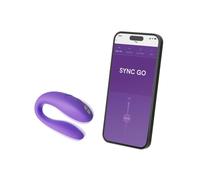 WE-VIBE Sync Go vibromasseur pour couple Purple 7,6 cm
