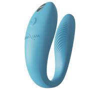 We-Vibe Sync Go - vibromasseur couple connecté rechargeable - turquoise