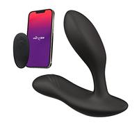 We-Vibe Vector+ Vibromasseur prostatique connecté à une application et avec télécommande Black One Size