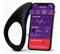 We-Vibe Verge 2 Anneau cockring vibrant pénien stretch 52mm pour couple | Stimulation du périnée Contrôlé via appli Plus de 10 modes de vibration Sextoys pour adultes pour homme et pour couple