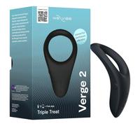 We-Vibe Verge 2 - anneau pénien vibrant intelligent (noir)