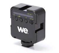 WE VL49 Lampe de Poche pour caméra Vlog CRI 95 + LED Rechargeable Pratique, avec 3 Ports de Griffe, 2000 mAh USB-C, Mini éclairage de Prise de Vue vidéo Youtuber Livestreaming Accessoires