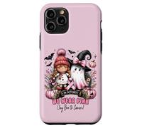We Wear Pink in October Ghost Witch Breast Cancer Awareness Coque pour iPhone 11 Pro