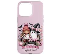 We Wear Pink in October Ghost Witch Breast Cancer Awareness Coque pour iPhone 15 Pro Max