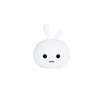WE WeKids Lampe de Chevet pour Enfant/Bébé - Veilleuse Lapin Nomade à Motifs étoilés sans Fil 3 Couleurs 3 Effets Réglable LED - Rechargeable - Blanc