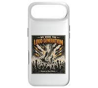 We Were The Loud Generation Rock Music Vintage Rock Concert Coque pour iPhone Air