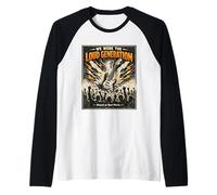 We Were The Loud Generation Rock Music Vintage Rock Concert Manche Raglan