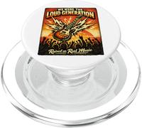 We Were The Loud Generation Rock Music Vintage Rock Concert PopSockets PopGrip pour MagSafe