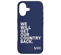 We Will Get Our Country Back - Restore Britain UK Coque pour iPhone 17
