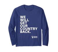 We Will Get Our Country Back - Restore Britain UK Manche Longue