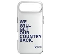 We Will Get Our Country Back - Restore Britain UK (White) Coque pour iPhone Air