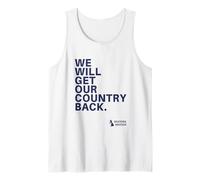 We Will Get Our Country Back - Restore Britain UK (White) Débardeur