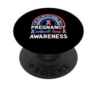 We Will Never Forget You | Sensibilisation à la Perte de Grossesse et Infantile PopSockets PopGrip Adhésif