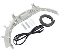 WE49X20697 Kit de roulements for sèche-linge avec roulement supérieur, feutre de tambour et courroie d'entraînement, compatible avec les sèche-linge GE