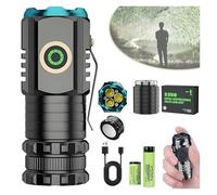 Weairotp Lampe de Poche Rechargeable Magnolight, Mini Lampes de Poche Portables de Type C Rechargeables à LED Super Lumineuses, Petites Torches d'extérieur Haute Puissance